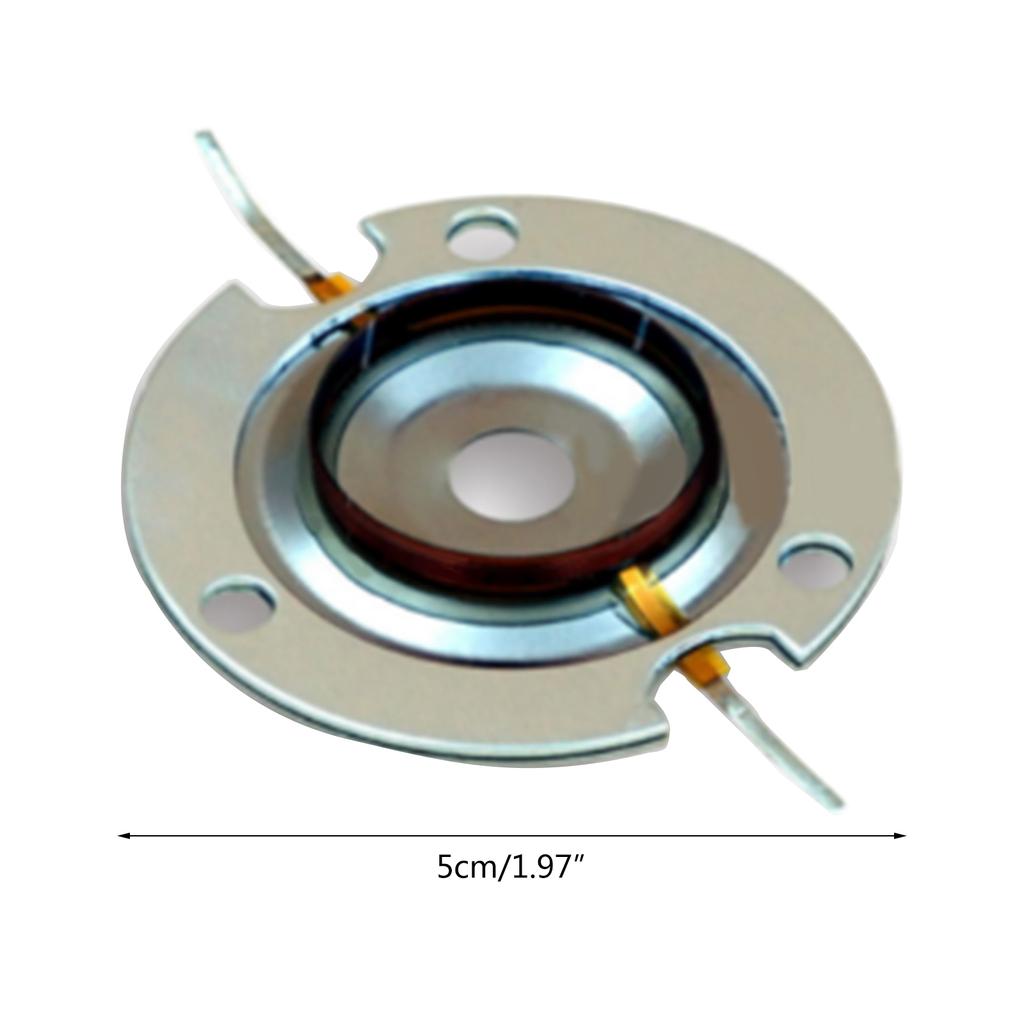 25.4mm Imported Metal Titanium Film Silk Side Diaphragm 25 Core Tweeter Treble Voice Coil Speaker Repair Film 6Ohm
