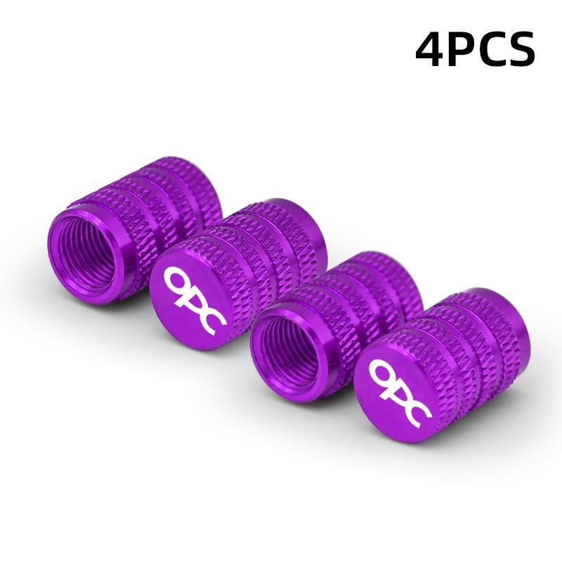 Car Styling OPC Line Wheel Tire Valve Caps Tyre Stem Covers Airdust Waterproof For Opel Antara Astra Insignia Corsa Mokka Vectra