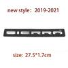 SIERRA new old letter logo car stickers for GMC sierra original rear boot label trunk modified Accessories decoration decals