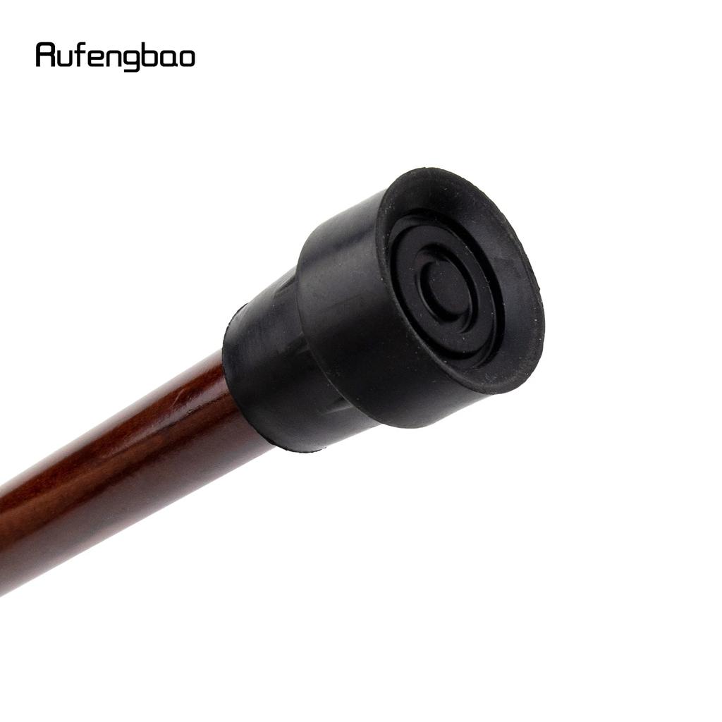 Camel Brown Wooden Fashion Walking Stick Decorative Vampire Cospaly Party Wood Walking Cane Halloween Mace Wand Crosier 94cm