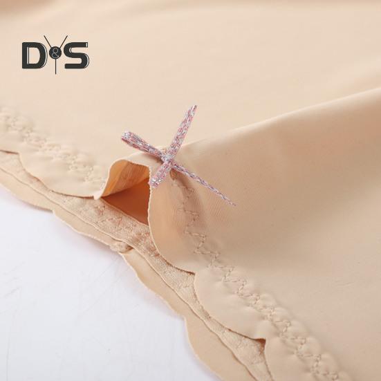 Women Safety Pants High Elasticity Solid Color Lace Seamless Soft Breathable Anti Exposure Mid Waist Quick Dry Under Skirt Shorts Safety Underpants