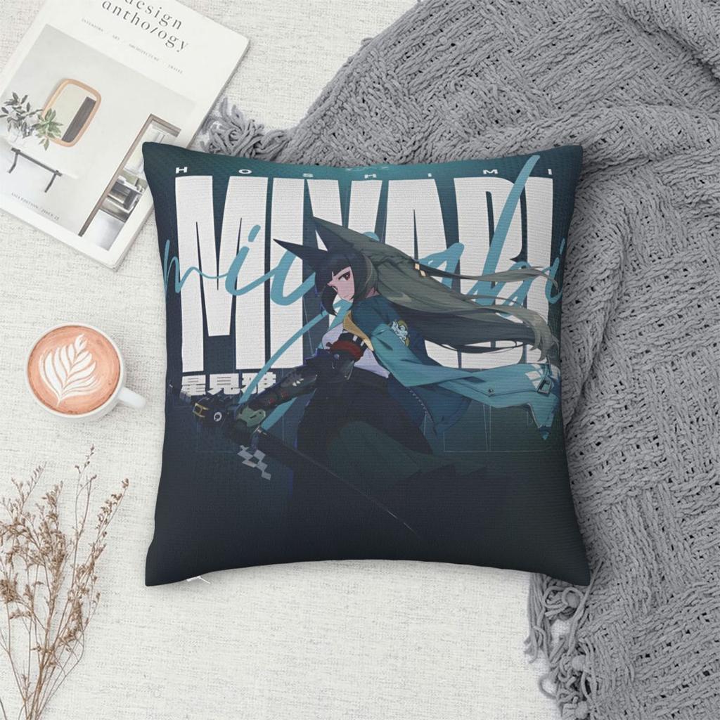 Warm Bed Zzz Deadly Assault Ellen Nicole Miyabidecor Pillowcase Merch Zenless Zone Zero Pillow Covers Zipper Multi Size