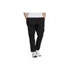 Однотонные спортивные длинные брюки с логотипом и принтом, мужские черные H39220