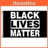 Яркий флаг Black Lives Matter 3x5 футов из прочного полиэстера с латунными люверсами