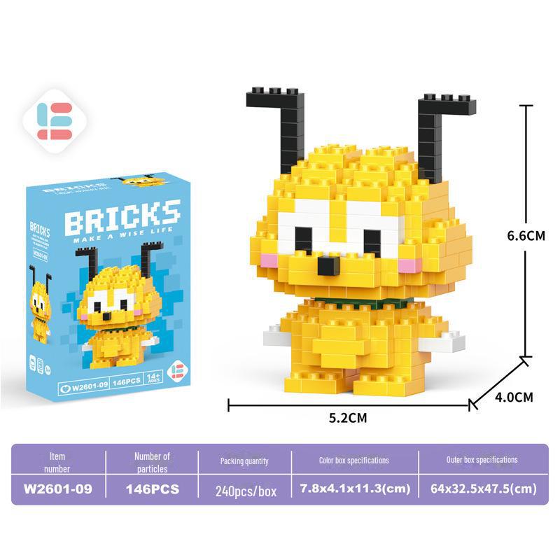 Строительные блоки из алмазных частиц «Китайский маджонг» Guochao — детский образовательный набор