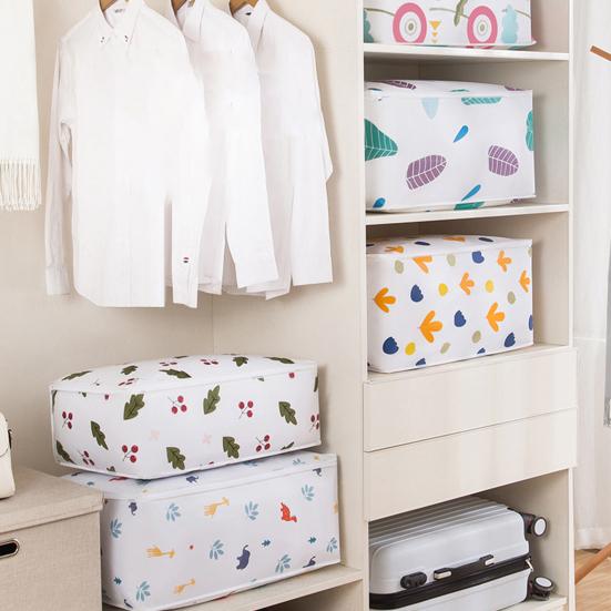 Складная сумка для хранения одеяла, грязезащитная сумка для хранения одеяла PEVA с защитой от деформации для общежития