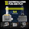 2 шт. D1S D3S светодиодные фары 360 светодиодов HID D2S D4S D5S D8S Canbus D1R D2R D3R D4R D5R D8R ксеноновые лампы турбо автомобильная лампа 110 Вт 70000 лм светильник Plug&Play