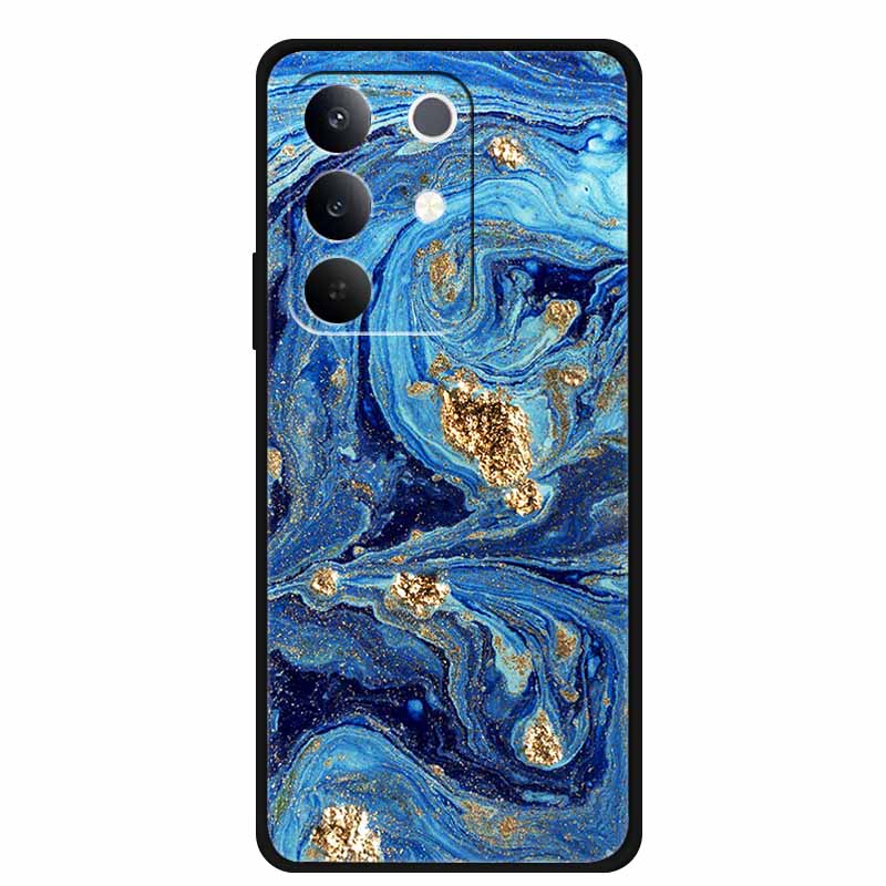 Case For Realme 15x 5G Global Version Marble Capa Soft Silicone Back Cover For Realme 15 X Cases Mica Painted TPU Phone Bumper