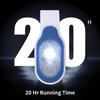 Mini USB Charging Silicone Magnet Light Outdoor Sports LED Riding Backpack Warning Light Magnet Lavalier Light, Blue