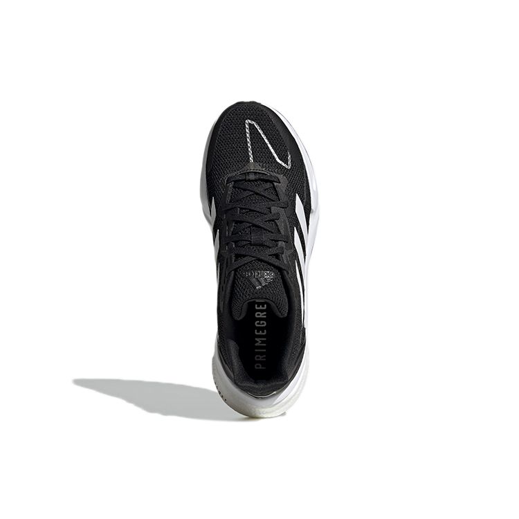 adidas X9000L2 Черно-белые женские кроссовки Core-Black Cloud-White Night-Metallic S23657