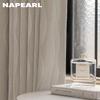 1 шт. NAPEARL Элегантная однотонная светонепроницаемая штора Двусторонняя жаккардовая из шенилла Толстые шторы для спальни, гостиной, балкона, окна для домашнего декора