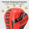 Sponge Padding Leather Boxing Gloves PU Leather Kickboxing Protective Gloves  Children