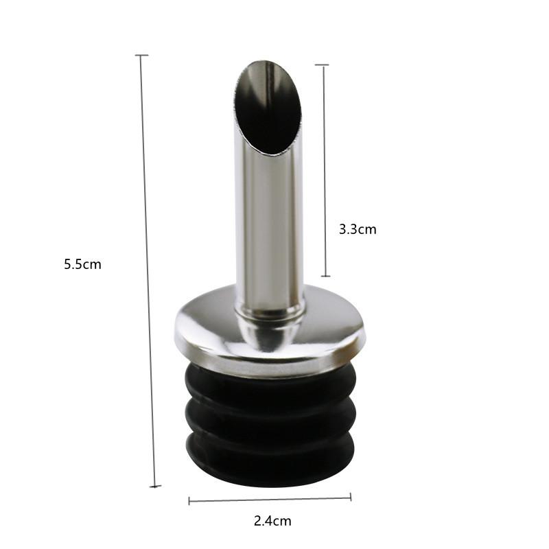 Насадка из нержавеющей стали, на бутылку со спиртным напитком