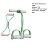 Figure 8 Resistance Band 6-Tube Pedal Puller with Handle Multifunction Elastic Sit-up Rope Men Women Pedal Tensioner Exerciser Workout