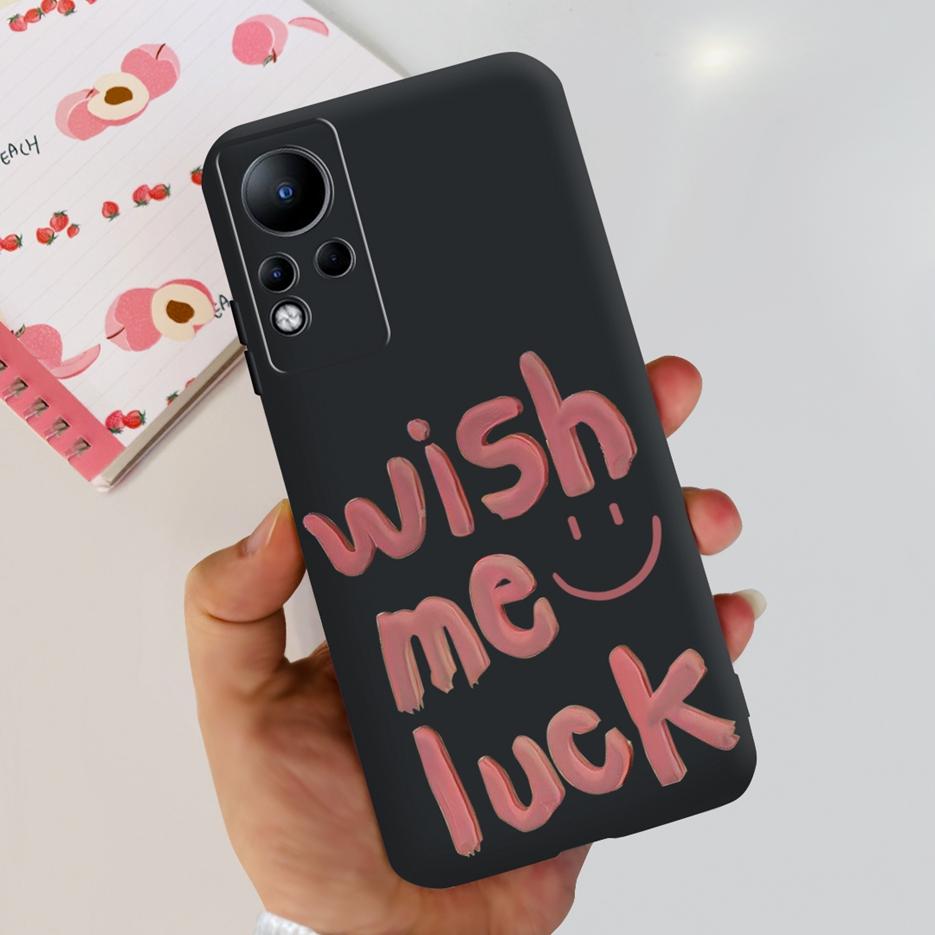 Чехол для Infinix Note 11 X663 X663B Стильный окрашенный задний чехол 6,7'' Ударопрочный чехол для телефона Для Infinix Note 11 Note11 Мягкий чехол