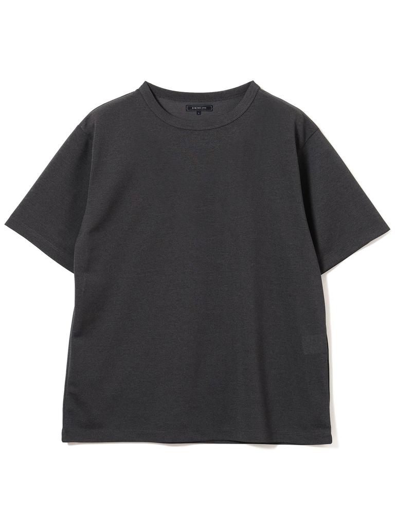 В:MING LIFE STORE by BEAMS Футболка с коротким рукавом Breeze Cool(р) Сетчатая футболка (Подходит для кооператива), Мужской, угольный, размер S