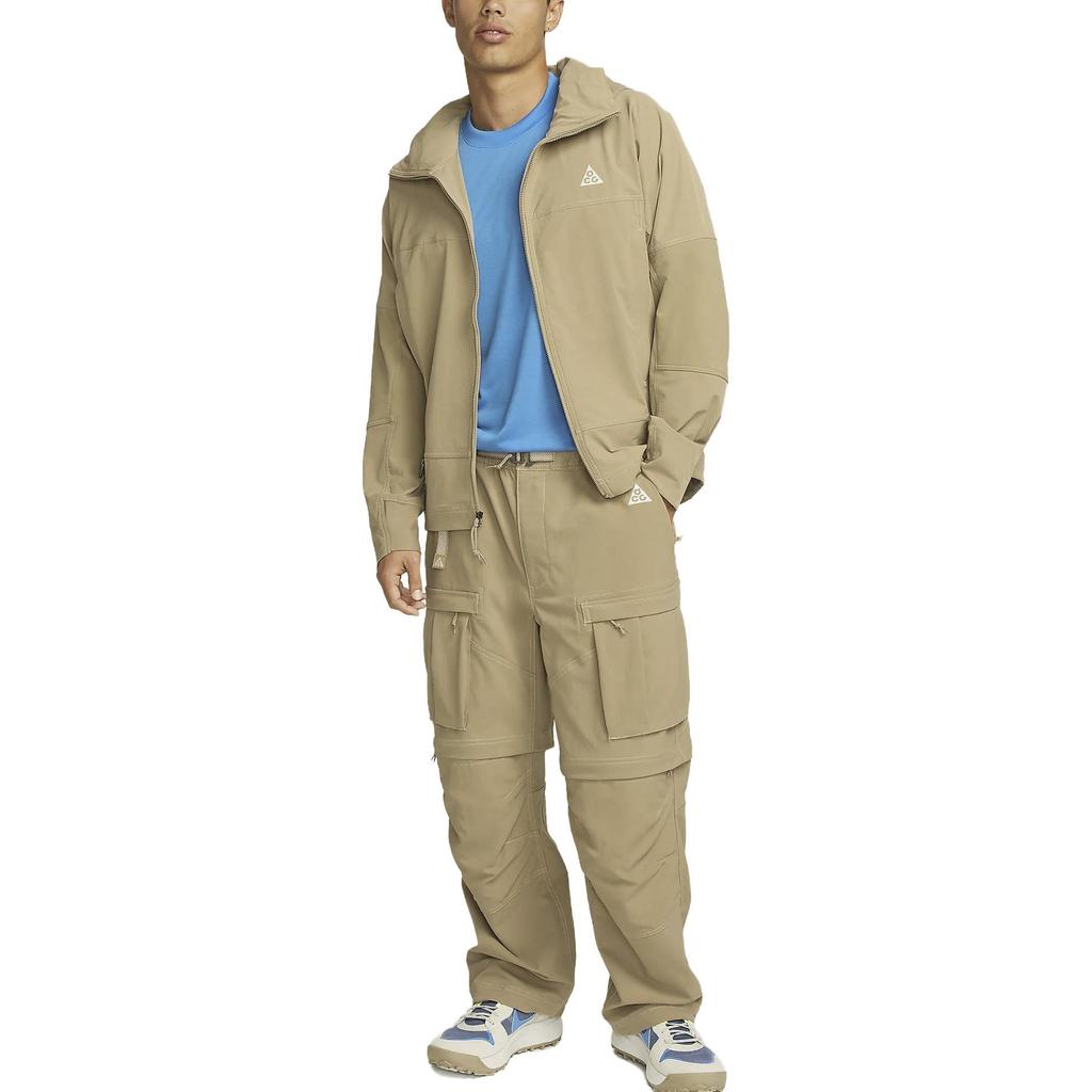 Nike ACG Sun Farer Solid Print Zip Jacket Men Jacket Khaki DH3104-247