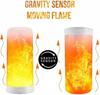 Flame Light, Remote Control USB Rechargeable Flame Light, 4 Modes LED Flame Effect Light for Living Room, Bedroom, Bar, Halloween, Christmas Party (1)