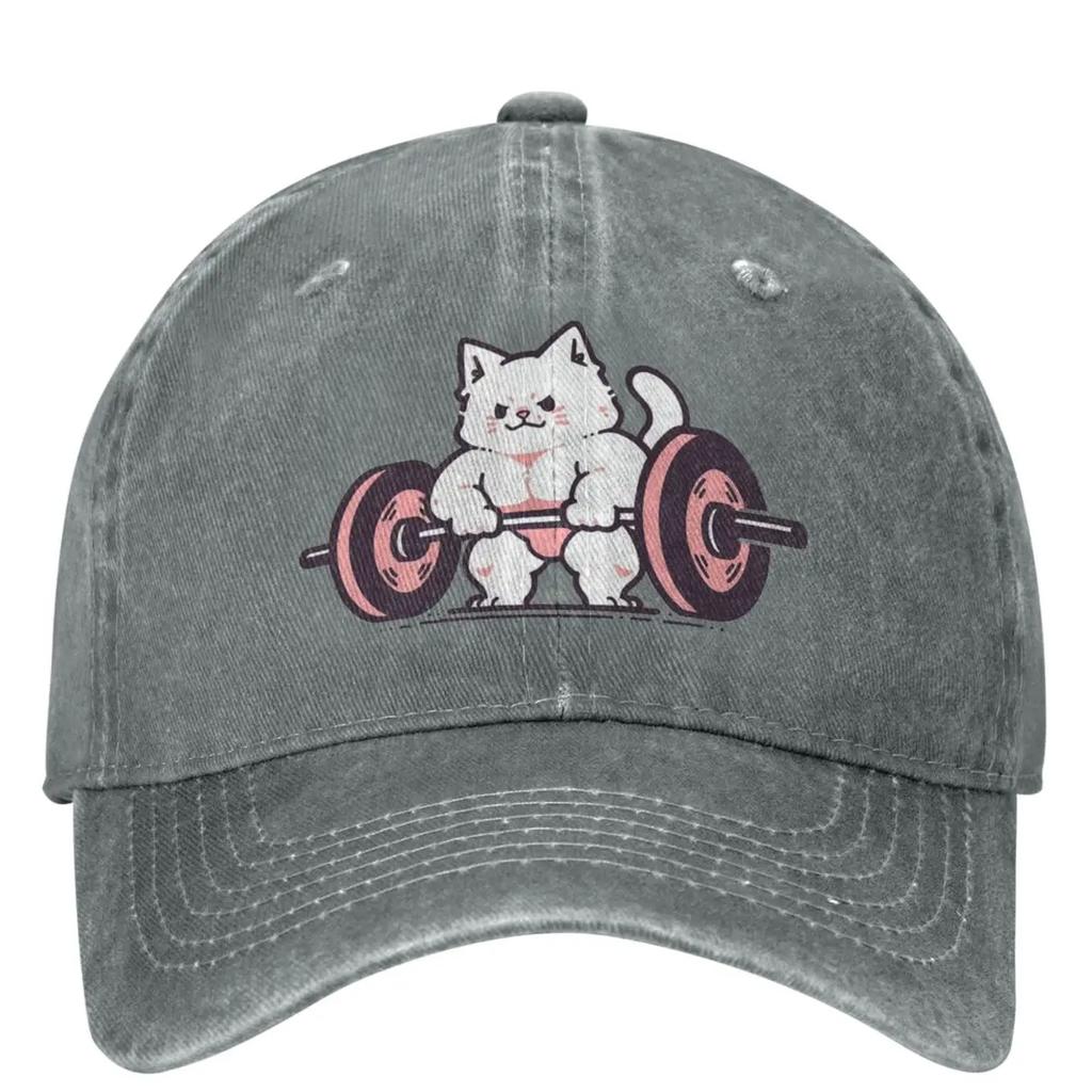 Бейсболка для кошек Deadlift для бодибилдеров, пар, женщин, солнцезащитная кепка для дальнобойщиков, летняя, повседневная, для занятий спортом на открытом воздухе