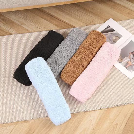 Утепленные зимние термоноски из кашемира для женщин, уютные мягкие носки для дома, бархатные ковровые носки для сна, теплые носки-тапочки с антискользящей подошвой