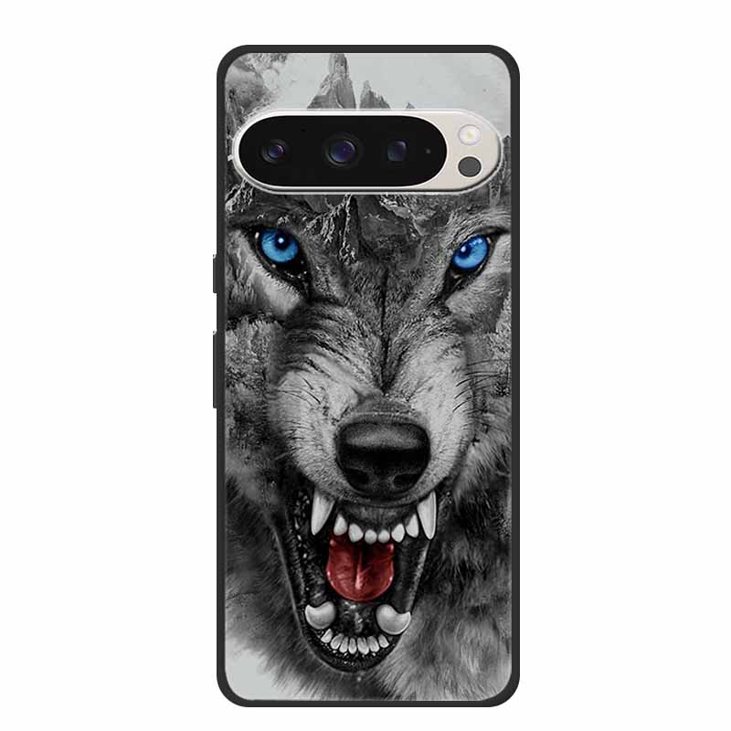 Для Google Pixel 9 5G Чехол Роскошные Мягкие Силиконовые Чехлы из ТПУ для Google Pixel 9 Pro Pixel9 Мультяшные Милые Бамперные Чехлы Fundas