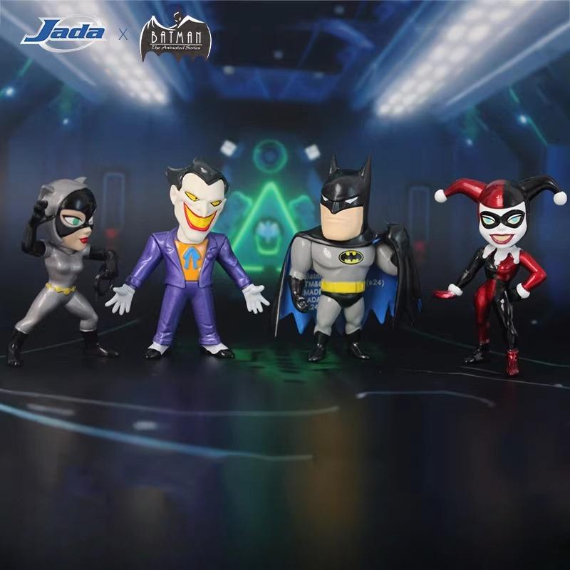 Jada 2,5-дюймовые Metalfigs DC Comics Бэтмен Женщина-кошка Джокер Харли Квинн Литые Подарки Модель Игрушки Аниме Фигурки Коллекционные Украшения