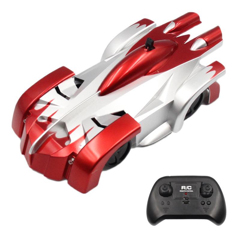 Инфракрасная трюковая машина для лазания по стенам с функцией следования за светом и дистанционным управлением - Детская игрушка