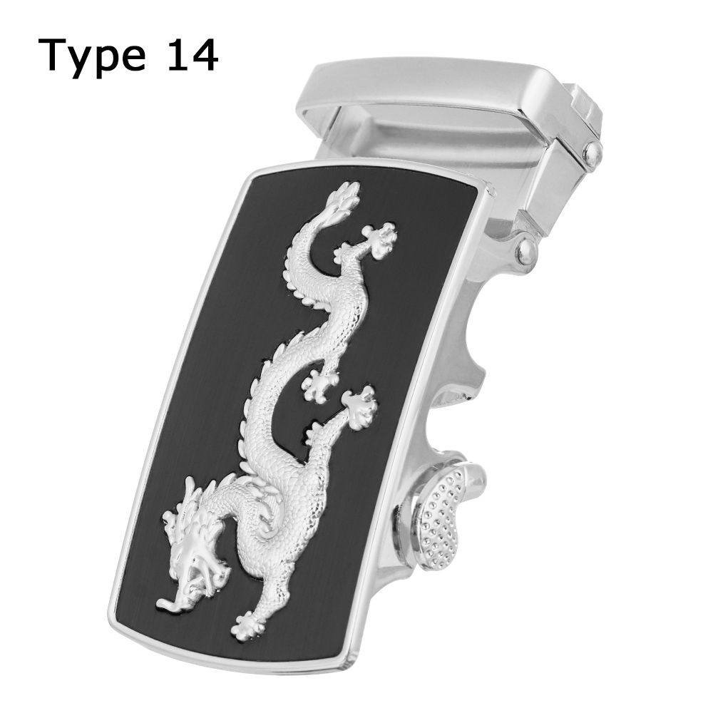 Buckle Slide Belt Strap Buckle Leisure Belt Head Men's Belt Head Belt Buckle Business Accessories