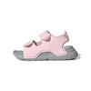 Swim Space Leather Non-Slip Shock Absorbing Low-Top Walking Shoes Baby Shoes Pink Gray FY8065