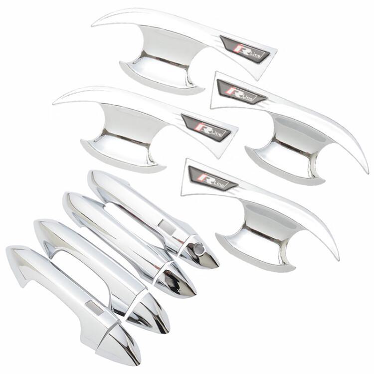 Binyue 19-23 Защитные декоративные наклейки на дверную ручку - Покрытие против царапин