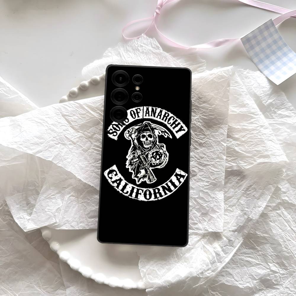 Чехол для телефона Sons Of Anarchy для Samsung S 24 Fe 25 Ultra Plus 20 Lite 21 30 22 23 24 22 Ultra 5G Fundas