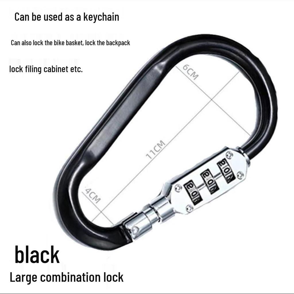 Универсальный электрический замок для шлема с крючком для ключей для безопасности мотоцикла