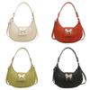 Chic Pu Leather Korean Underarm Bag Fashionable Shoulder Bag For Everyday Use