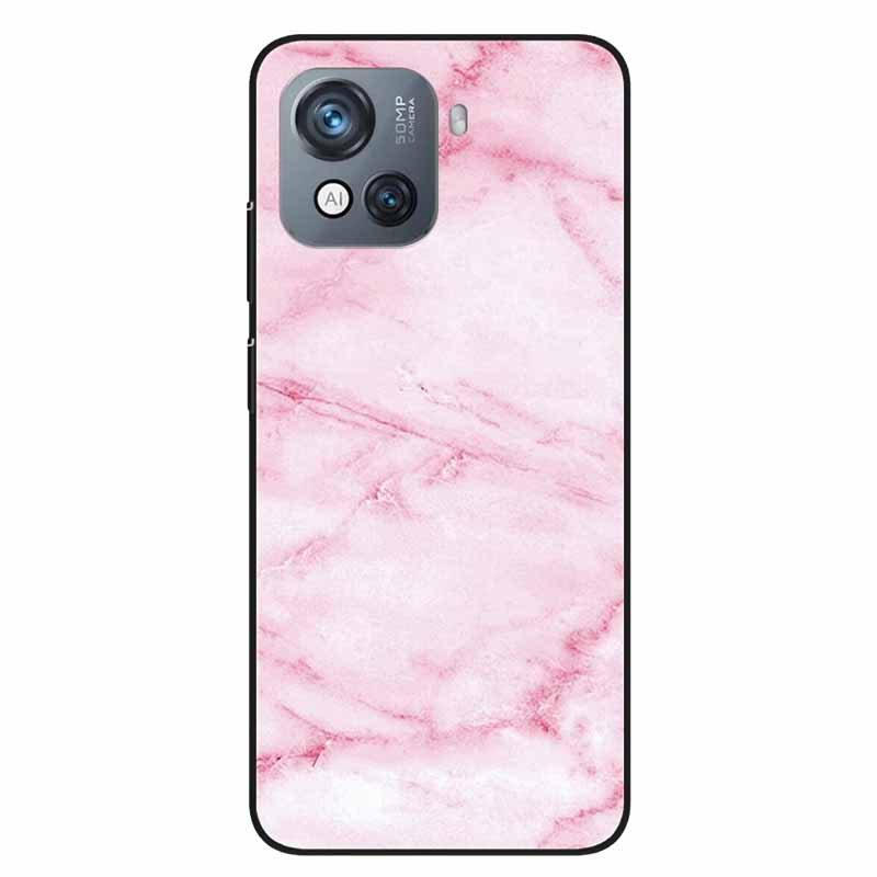 For Blackview Oscal C80 Case C 80 Marble Printing TPU Silicon Soft Phone Covers for Oscal C80 OscalC80 Back Cases Black Shells