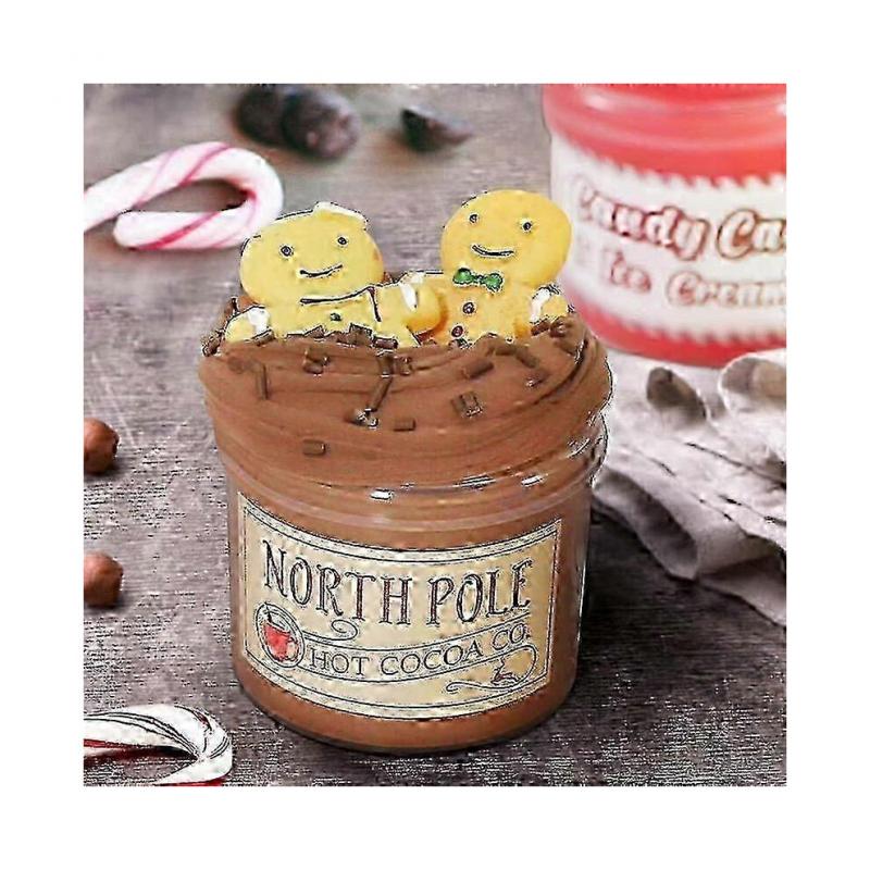 24 дня слайма и набора Рождественский календарь обратного отсчета Масло Игрушки для снятия стресса