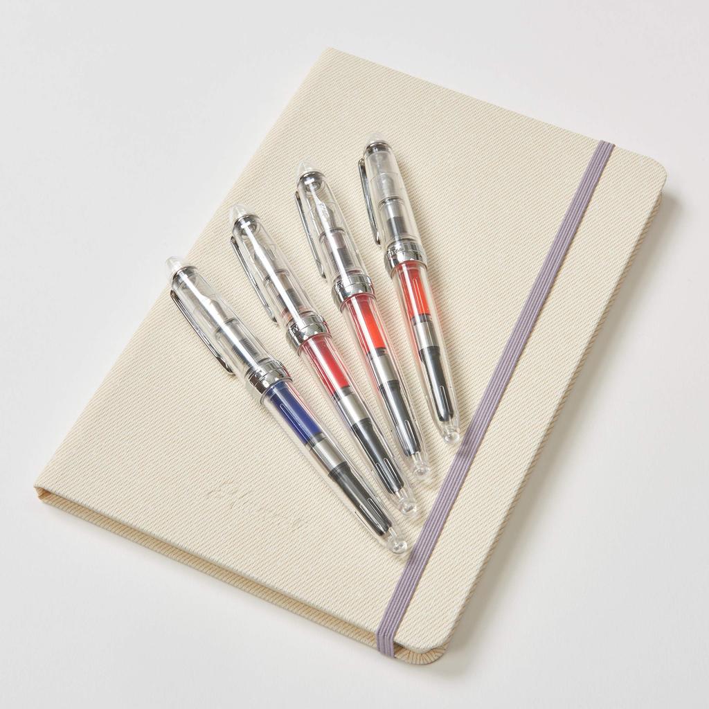 Fonte Fine Nib Fountain Clear 641065 Hmmm!? Pen, Blue,