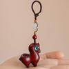 1 шт. Подвеска в виде лошади Изысканная подвеска для мобильного телефона Милый автомобильный брелок Новогодний подарок Нефритовая пряжка Деревянная подвеска