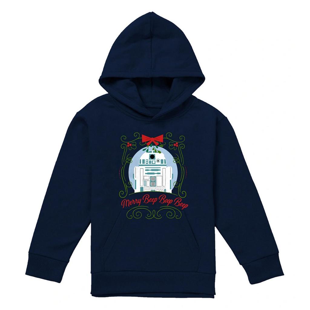 Star Wars Childrens/Kids Merry Beep Boop Beep R2-D2 Christmas Hoodie