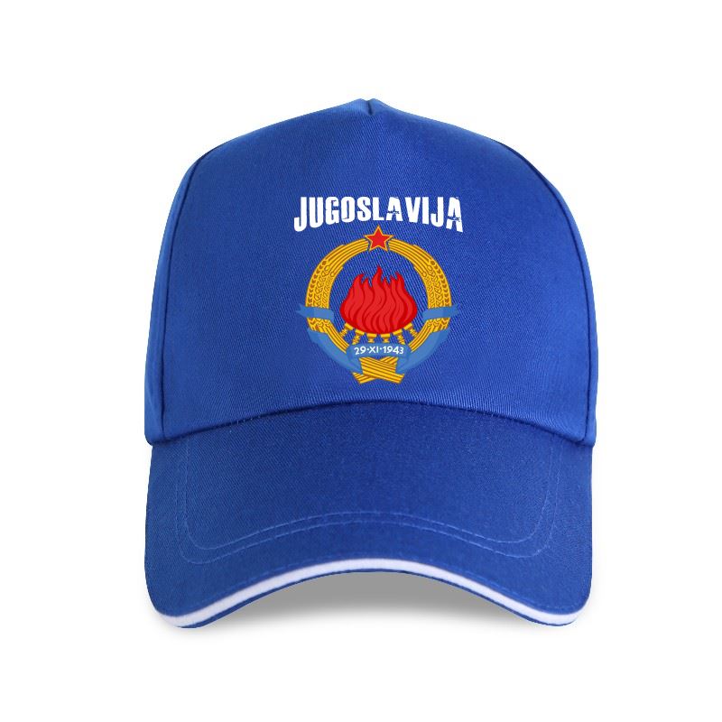 New Cap Hat Jugoslavija Yugoslavia Coat of Arms Baseball Cap 2021 Vintage Black High Quality Unisex Cotton Ringer