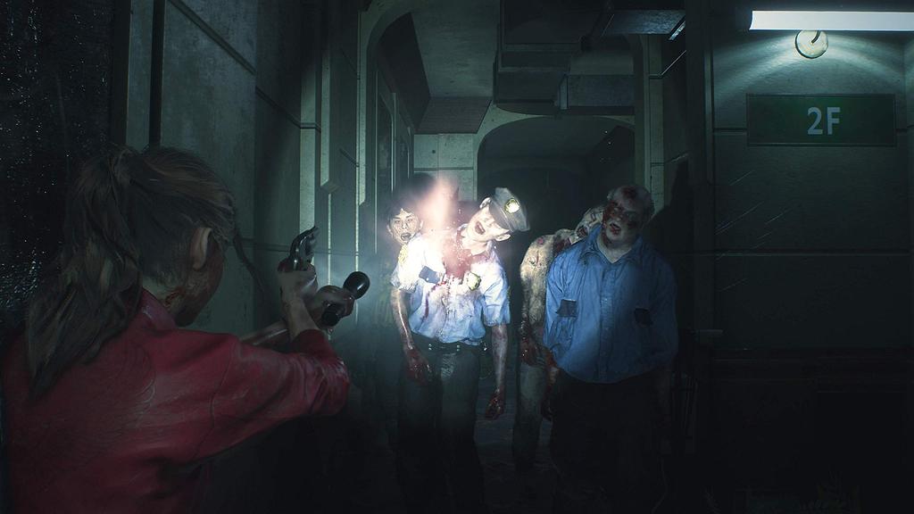 BIOHAZARD Включает код продукта для специального оружия Edge Крис и Edge Джилл PS4 RE2 [Бонус за предзаказ] «Модель Самурая» «Модель Самурая» -