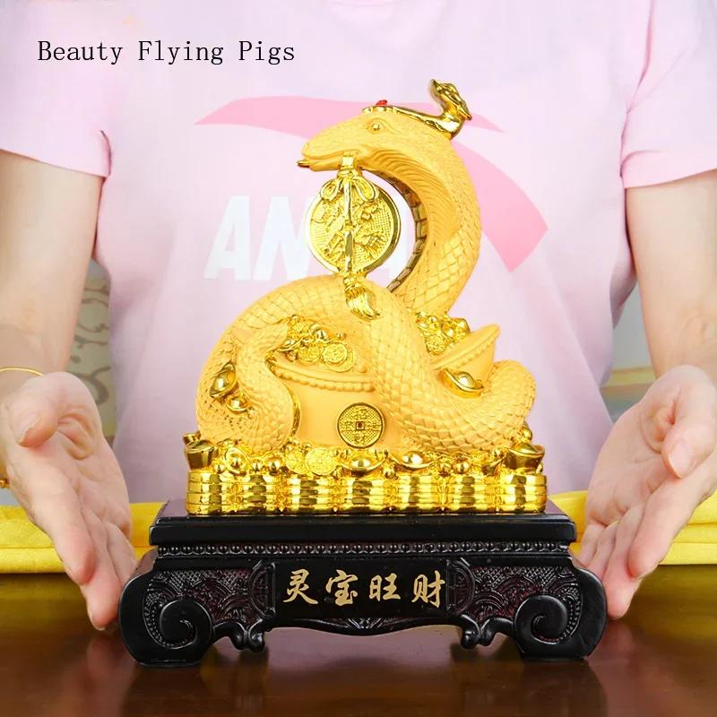 1 шт. Ручная работа Креативная смола Зодиак Змея Орнамент Дом ТВ Шкаф Винный шкаф Украшение новоселье Подарок