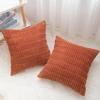 Мягкие Наволочки для Декоративных Подушек Вязание Мех Однотонный Чехол для Подушки Дивана Подушка для Талии Наволочка Защитный Чехол для Подушки Офисный Диван