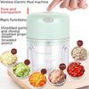 Compact Wireless Electric Garlic Masher & Vegetable Cutter