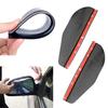 2 Car Rear View Side Mirror Rainwater Shower Blocker Cover Sun Visor Shade D_L