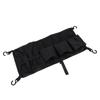 Camping Cart Side Storage Bag Oxford Cloth Multi Compartments Foldable Wagon Side Pocket Bag Black