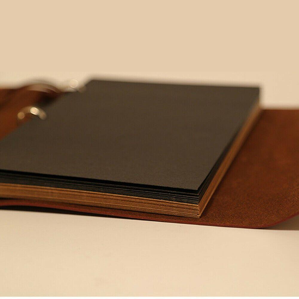 Scrapbook Gifts Vintage Handbook DIY Albums Diary Journal Notebook Photo Album