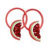 Fun Hair Tie Watermelon Sequined Hair Clip Party Headpiece Fruit Hair Tie for Music Festivals Photo Booth Props