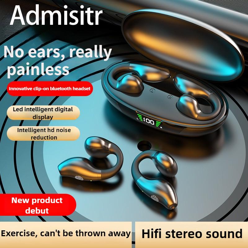 Беспроводная Bluetooth-гарнитура с режимом ожидания Life Clip In-Ear Running Шумоподавление