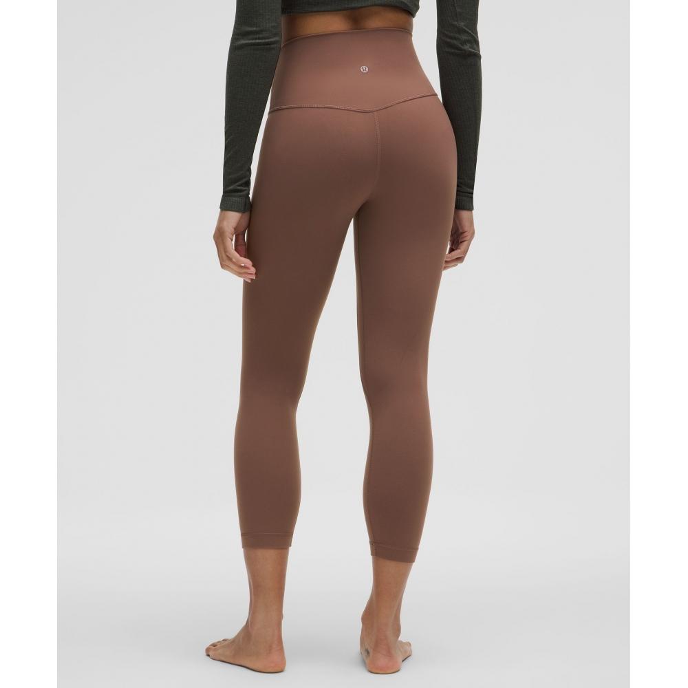 Lululemon Align  High Rise Crop 23  Dark Oxide