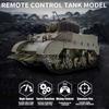 Remote Control Tank 1/16 Full-scale Remote Control Tank Toys Simulated Sound and Motion 360 Degree